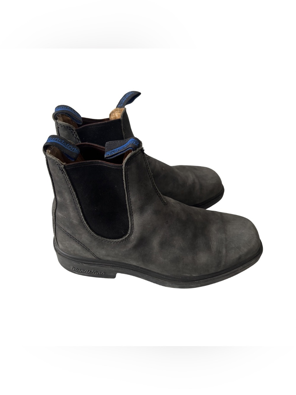 Blundstone | Navy Chukka Chelsea Winter Boots with Blue Pull Tabs | Size 9